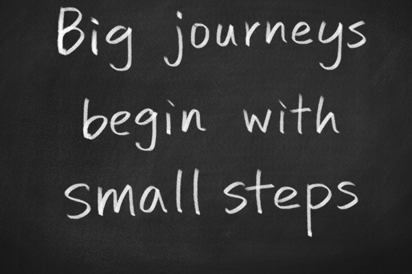 Big Journeys begin with small steps