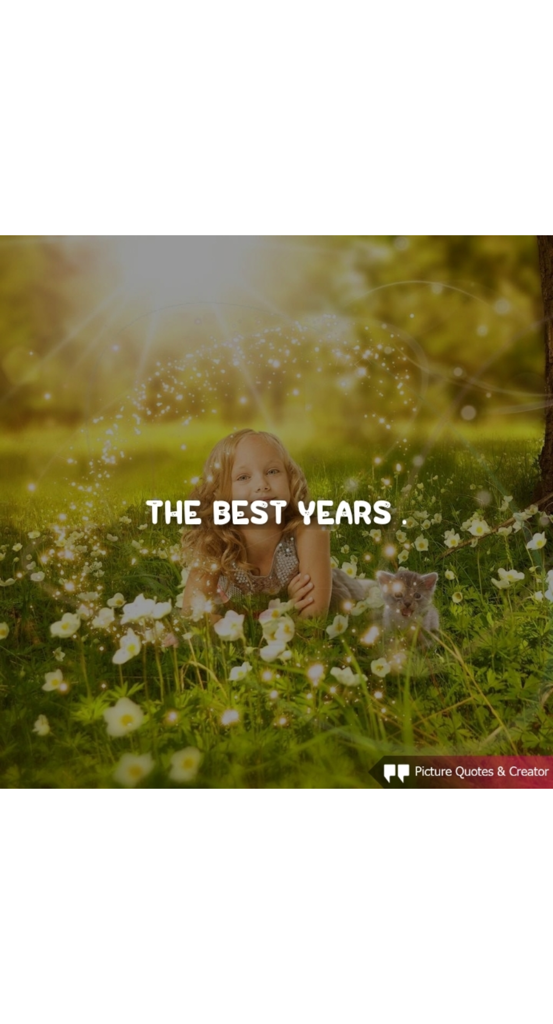 THE BEST YEARS OF YOUR LIFE 