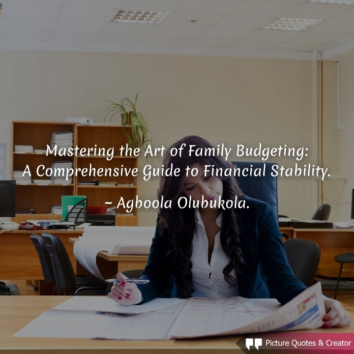 Mastering the Art of Family Budgeting