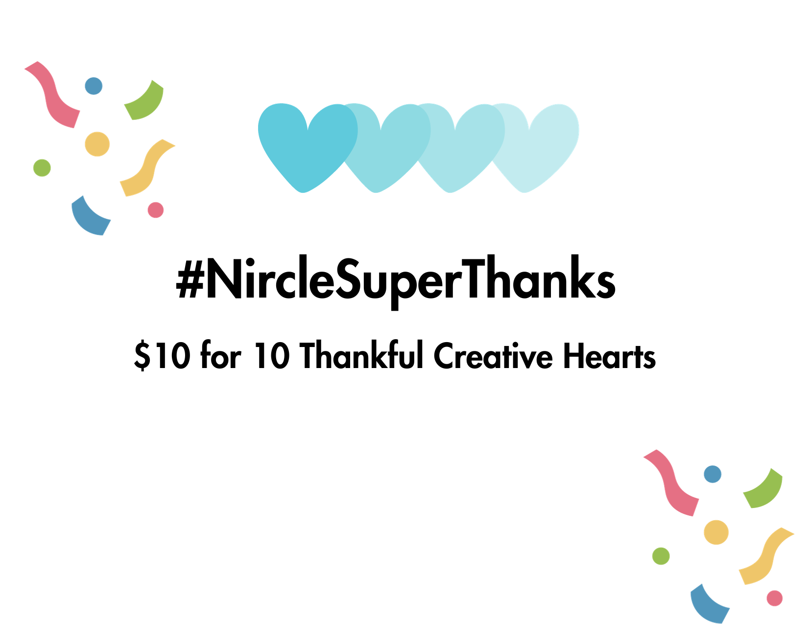 🔁 Nircle events ReCircled:  Super Thanks is On