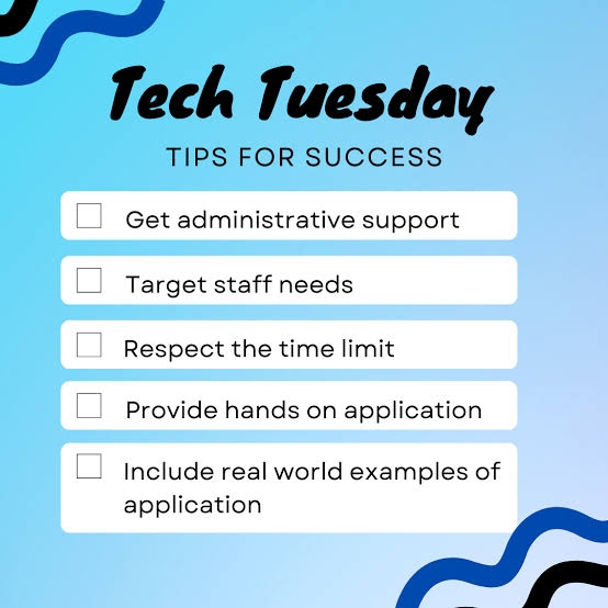 Tech tuesday today 